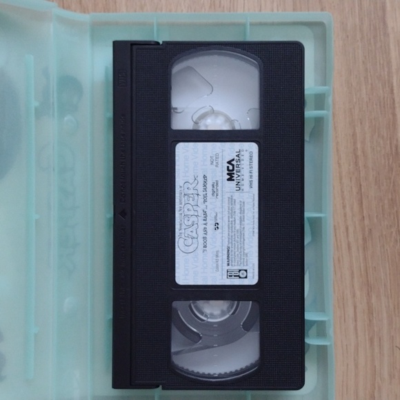 Casper New Adventures & Casper is Believing VHS 1995 MCA Universal - Picture 6 of 6